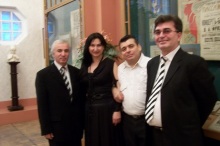 Марлена Мош с армянскими музыкантами